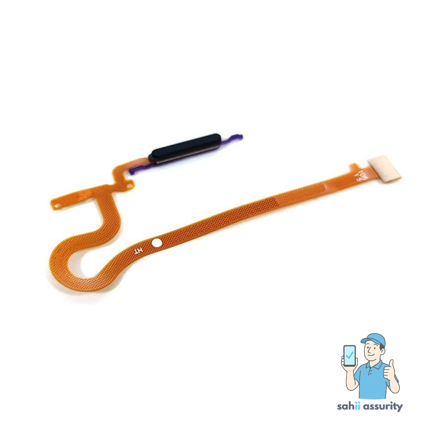 Fingerprint Sensor with Flex Cable for Vivo Y33s Black